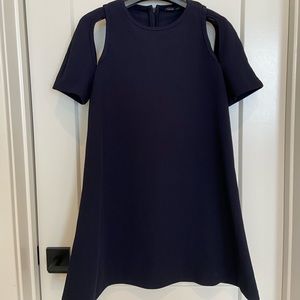 Zara A-line dress with shoulder cut outs